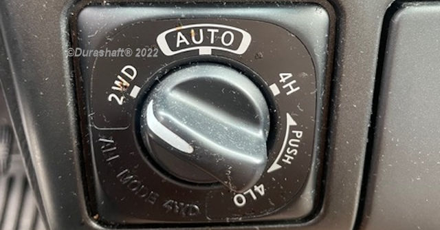 Nissan Pathfinder transfer case identification