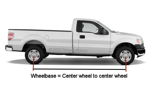 Measuring ford wheelbase